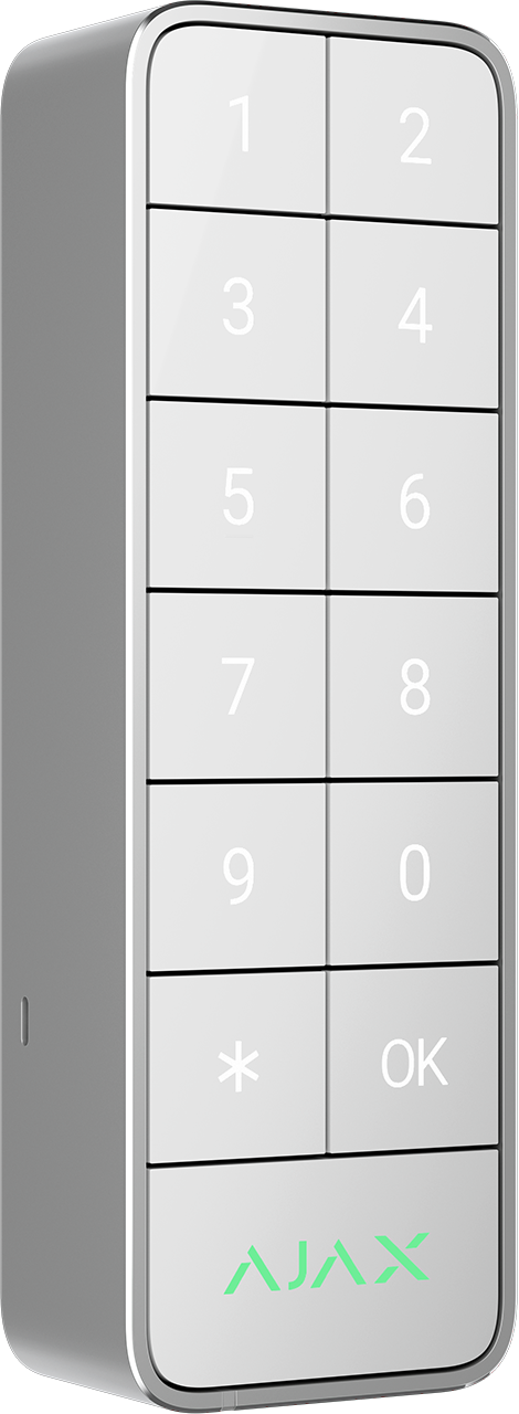 Ajax Superior Keypad Outdoor Fibra G3 näppäimistö, valk.