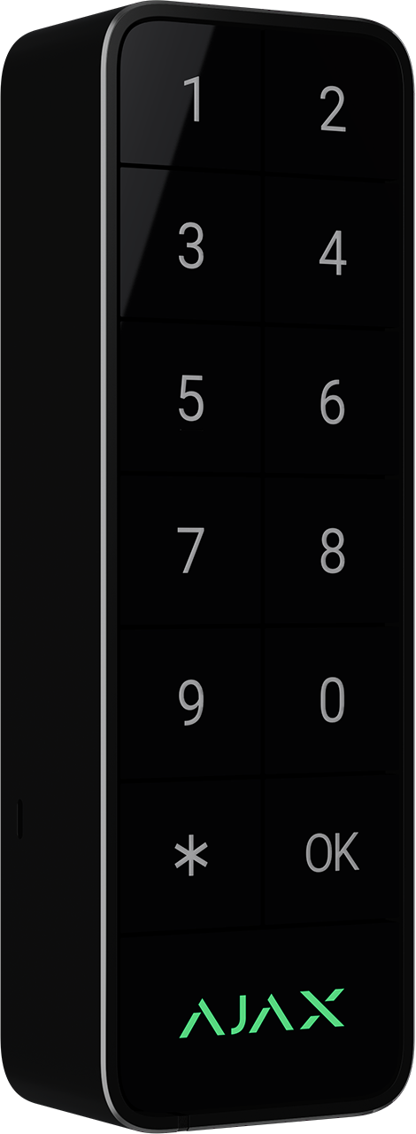 Ajax Superior Keypad Outdoor Fibra G3 näppäimistö, musta