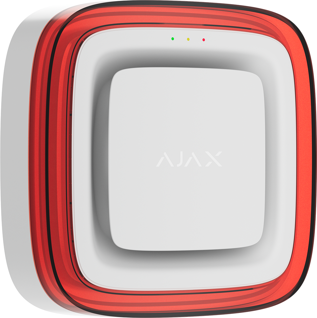 Ajax EN54 FireProtect vilkku/sireeni, valk.