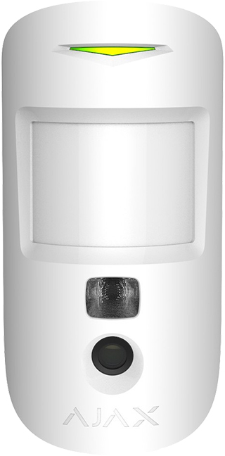 Ajax MotionCam HDR (PhOD) kameraliikeilmaisin, valk.