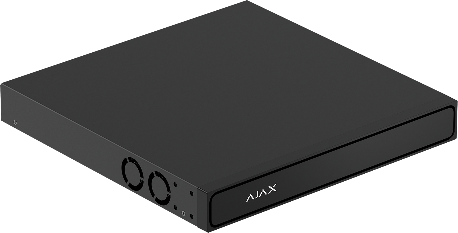 Ajax Superior NVR H2DAI2GAC, 16 kanavaa, AI, musta