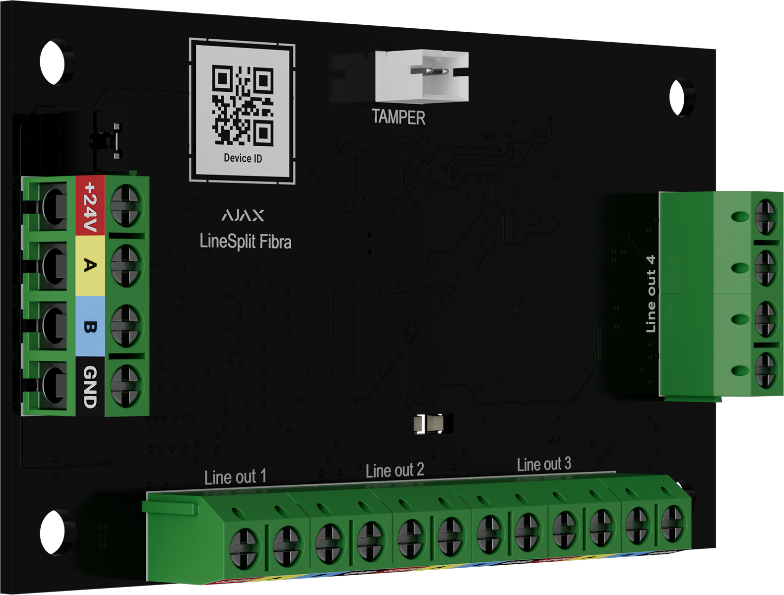 Ajax Superior LineSplit Fibra jakaja 1->4, G3