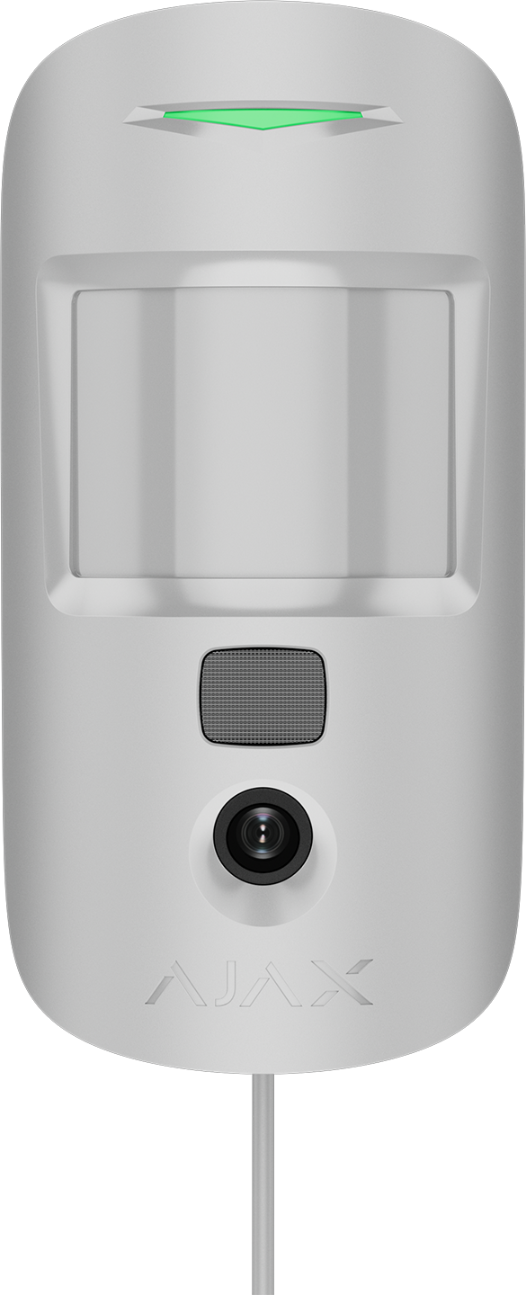 Ajax Superior MotionCam Fibra PIR kamerailmaisin, valk.