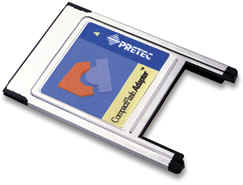 Pretec PCMCIA-CompactFlash (Type I) sovi tin