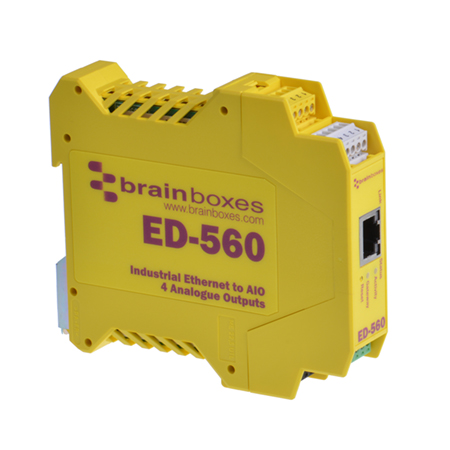 Brainboxes ED-560 Ethernet to 4 AO  + RS485