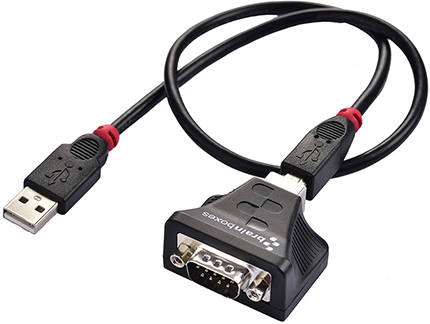 Brainboxes US-159, USB to Serial 1x RS232 Isolated