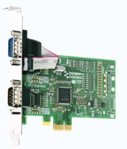Brainboxes PX-257 PCI Express 2 x RS232 (DB9)