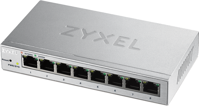 Zyxel GS1200-8 8-porttinen GbE kytkin