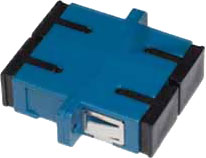 ETD valokuituadapteri Duplex SC-SC SM, sininen