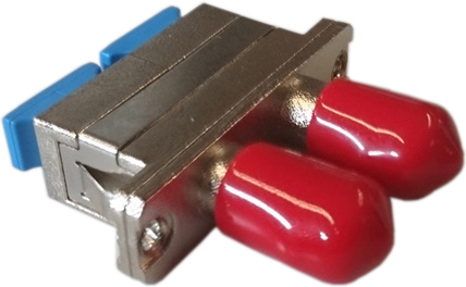 ETD valokuituvaihtoadapteri SC-ST SM Duplex