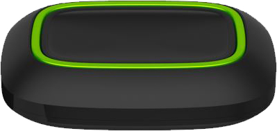 Ajax Button painike, musta