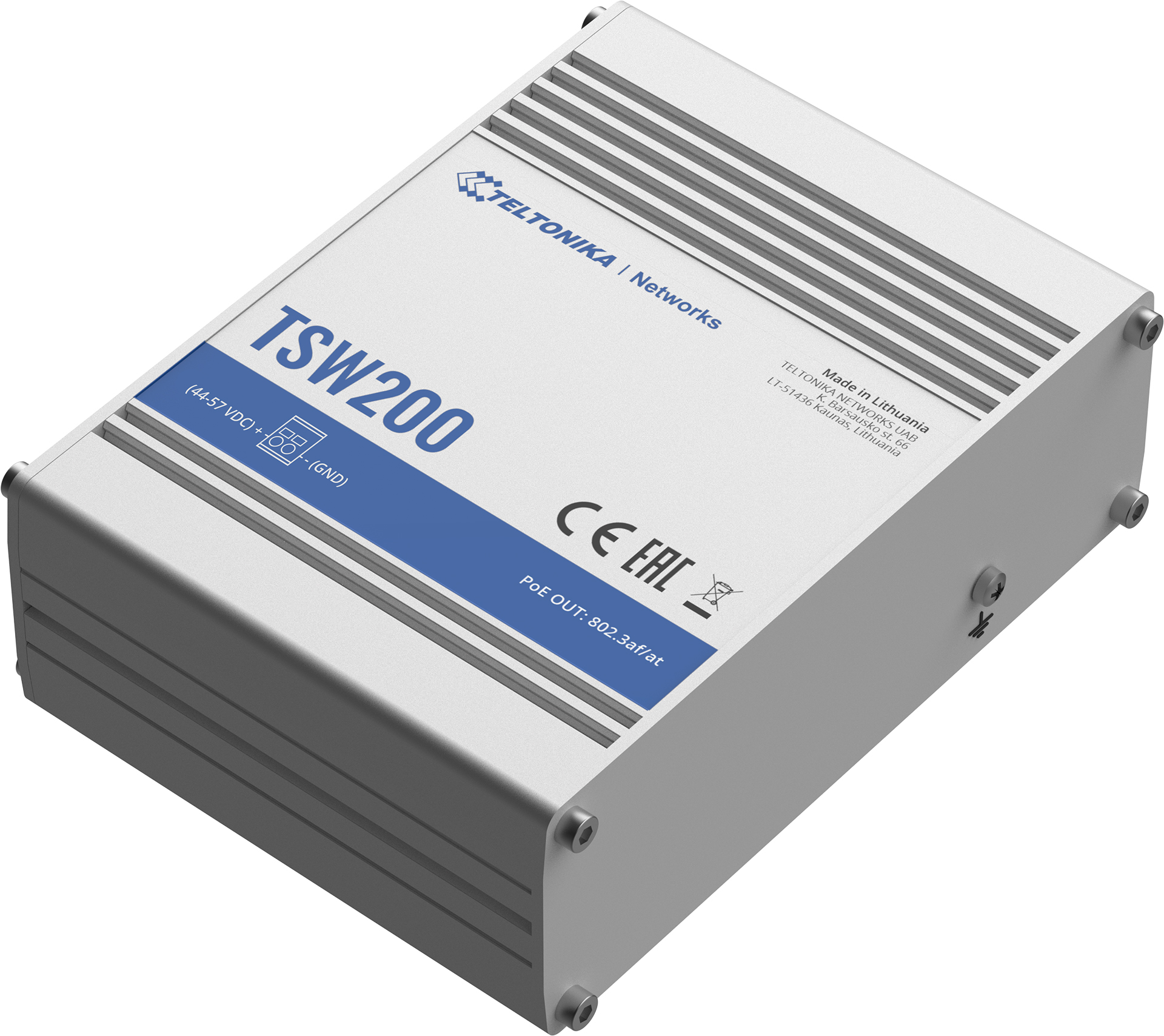 Teltonika TSW200 8-porttinen PoE-kytkin