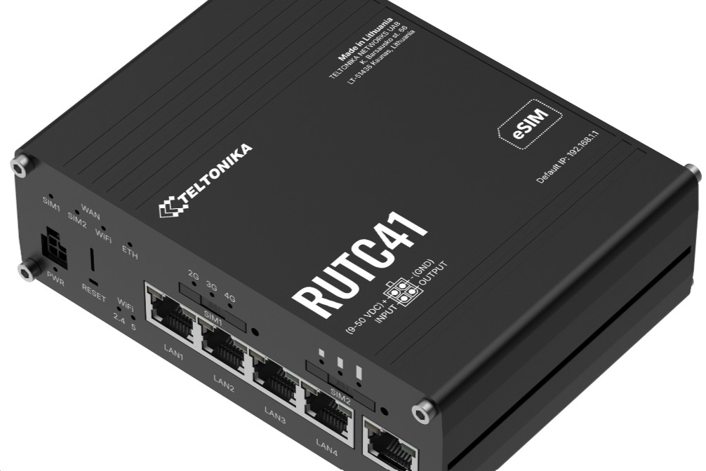RUTC41 4G-reititin teollisuussovelluksiin