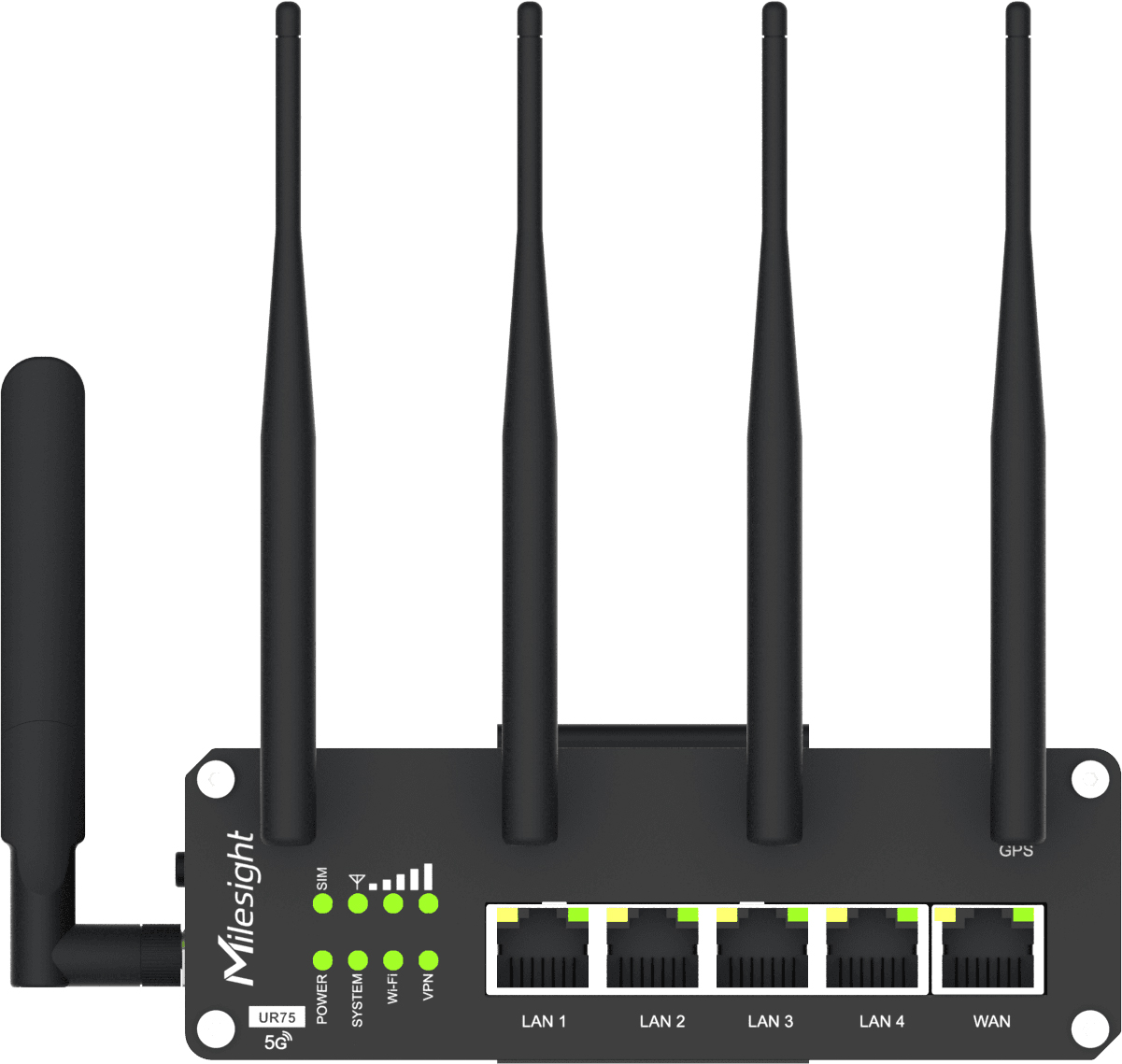 Milesight UR75-504AE-P-W2 5G-reititin