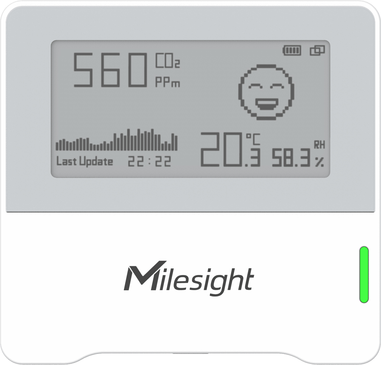 Milesight AM103 lämpö-/kosteus-/CO2-mittari