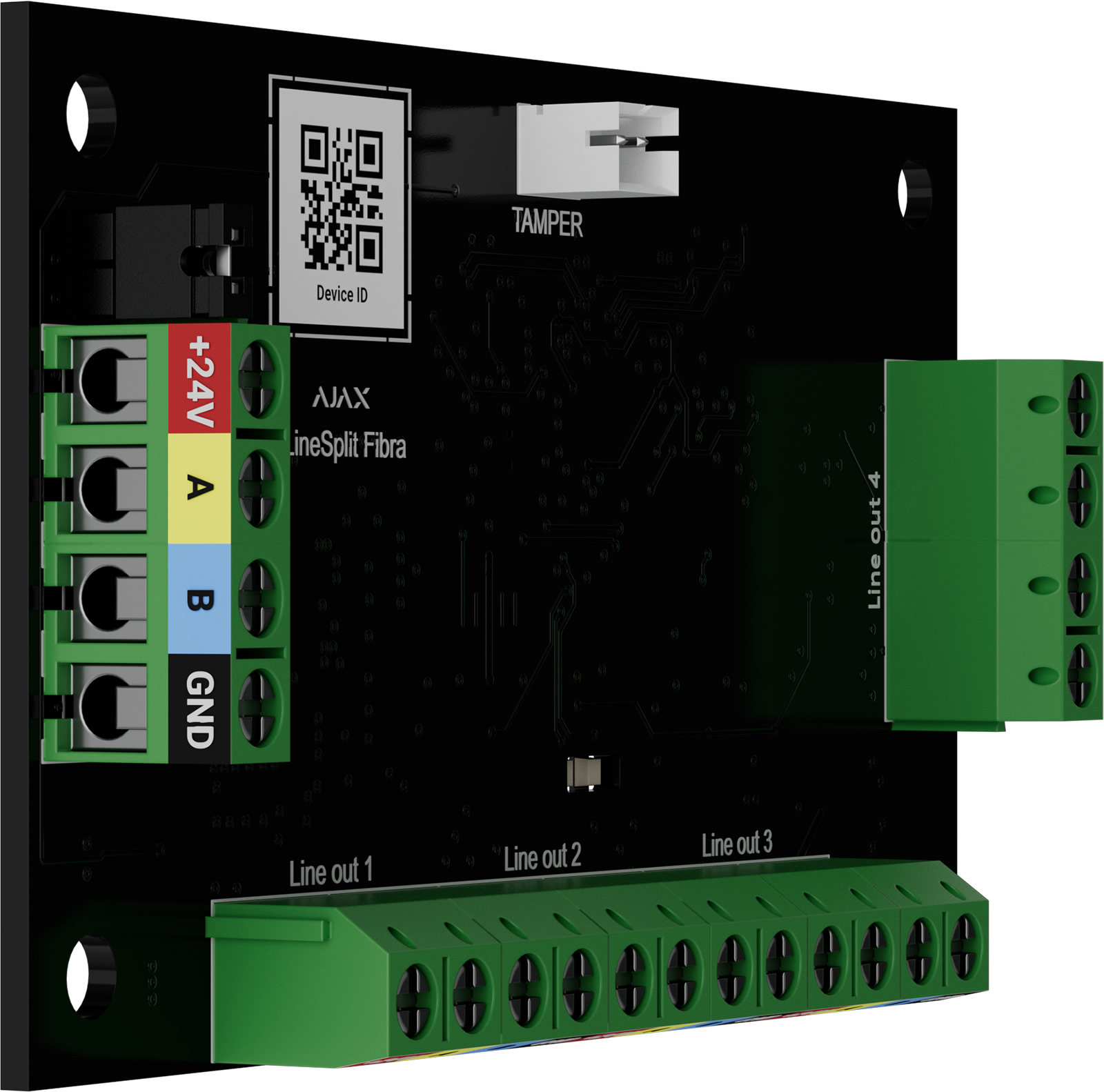 Ajax LineSplit Fibra jakaja 1->4, G3
