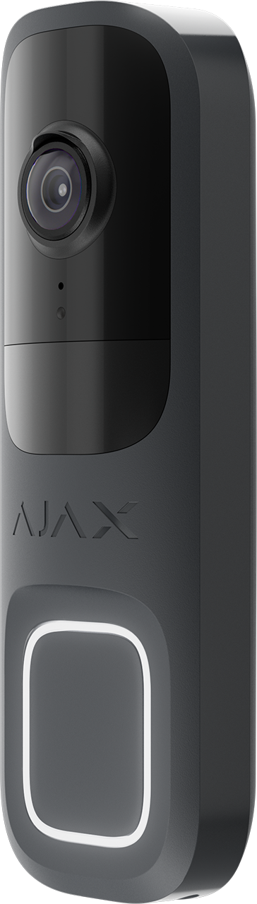 Ajax DoorBell video-ovikello, grafiitinharmaa