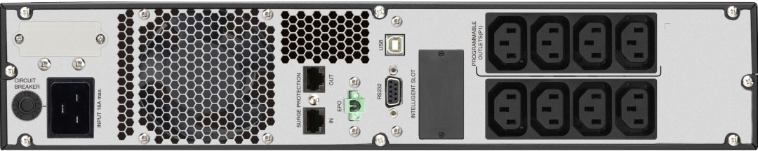 Infosec E3 Performance RT IEC UPS, 2000VA/1800W