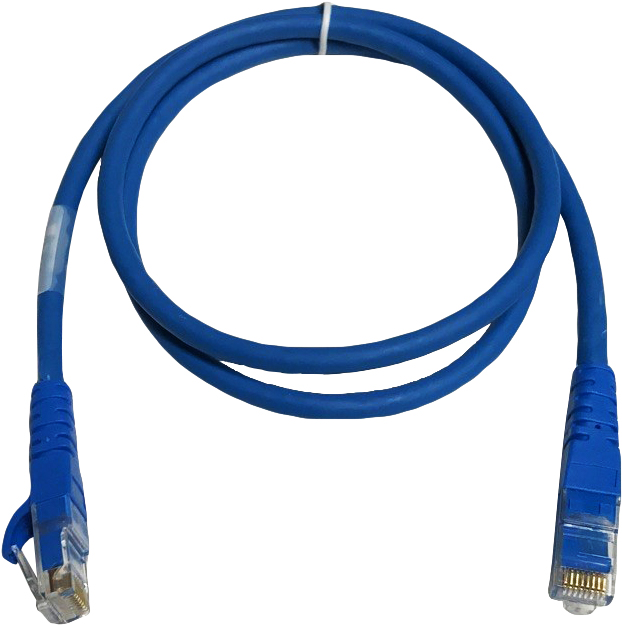 CAT6 U/UTP kaapeli 1,0m sininen