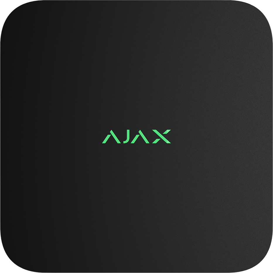 Ajax NVR 16-kanavainen tallennin, musta