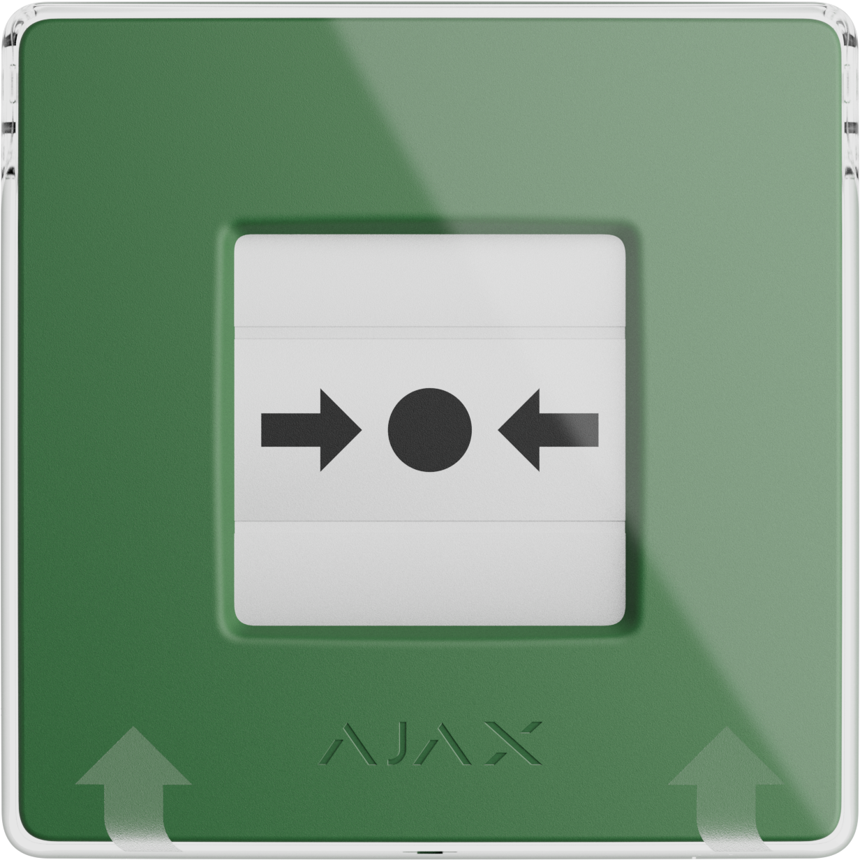 Ajax ManualCallPoint painike, vihreä