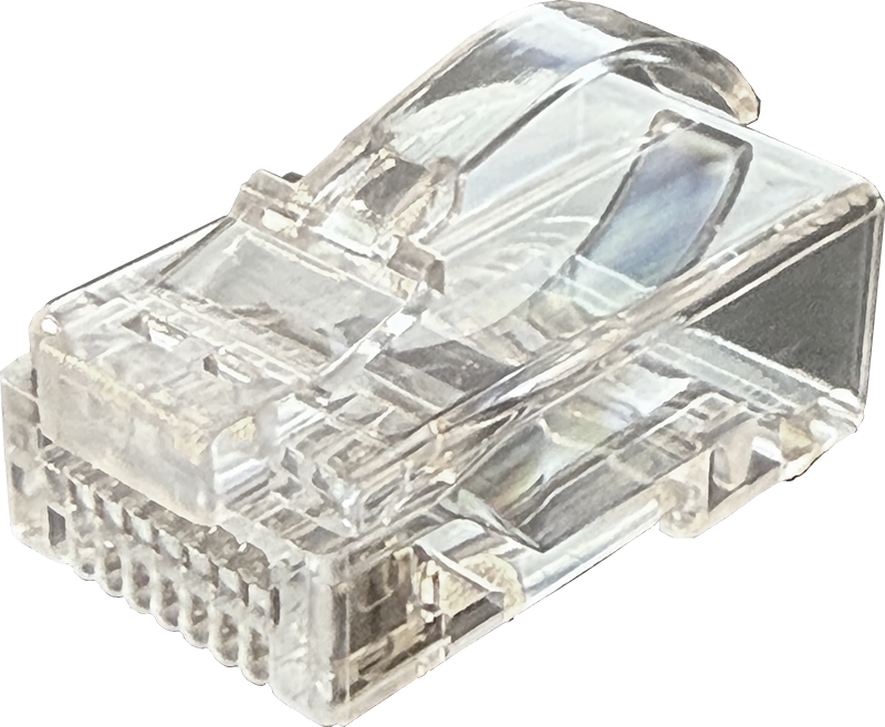 APS CAT6 UTP Pass-Through liitin