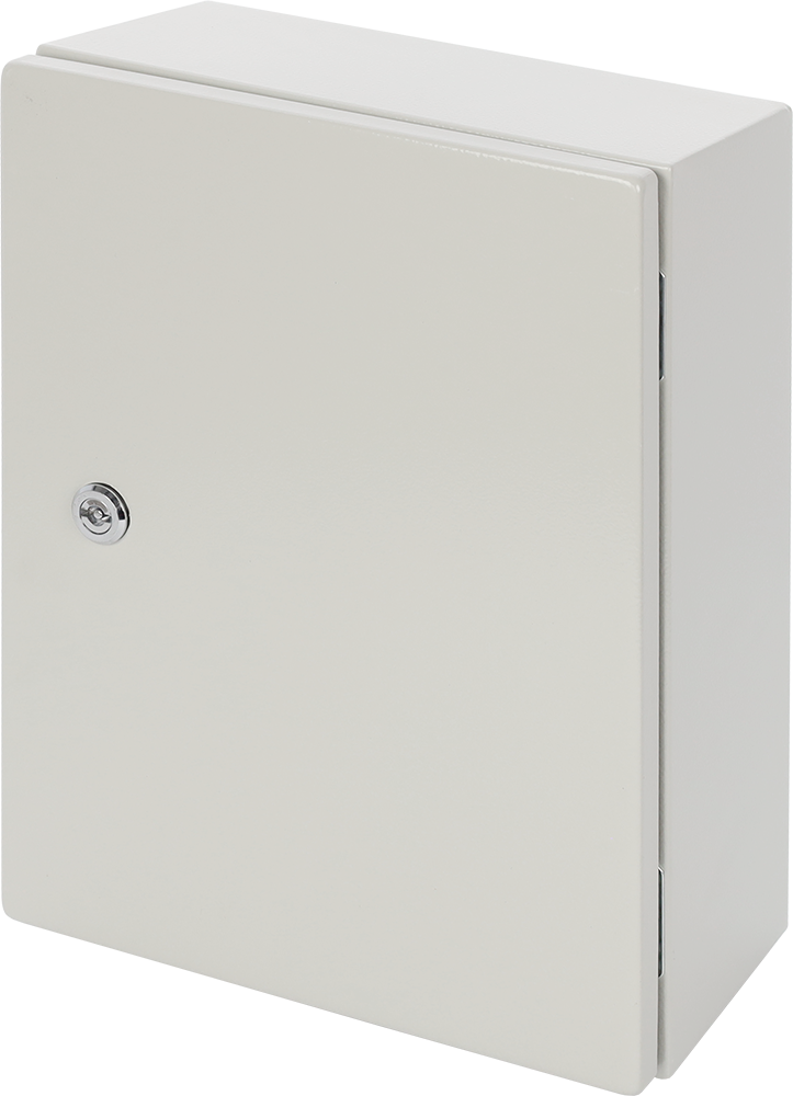 Metallikotelo asennuslevyllä 300x400x150mm, IP66