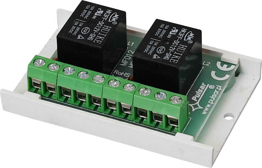 Pulsar MP2 relemoduuli, 2 relettä
