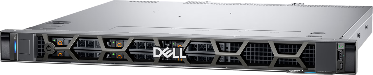 DELL PowerEdge R260 Xeon 6325P/16Gt/2x8Tt palvelin