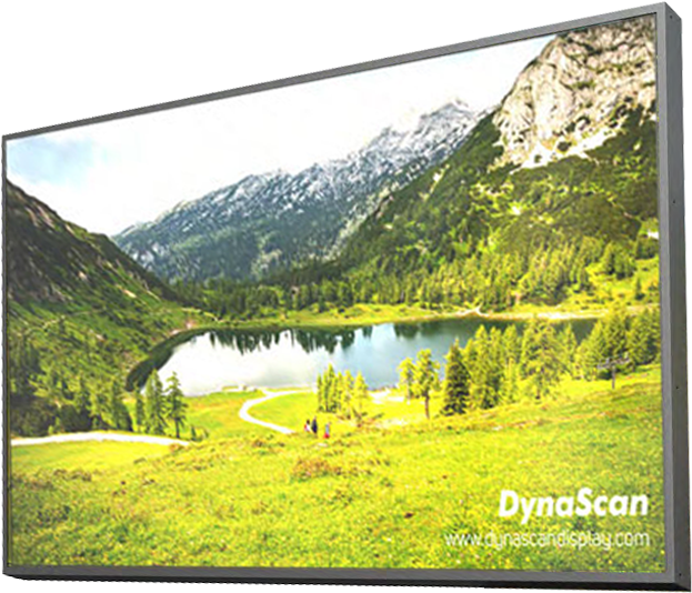 Dynascan 65" High Bright FullHD Android näyttö