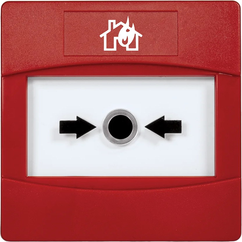 Inim osoitteellinen palopainike, punainen