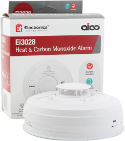 230 VAC yhdistelmäilmaisin, lämpö ja häkä