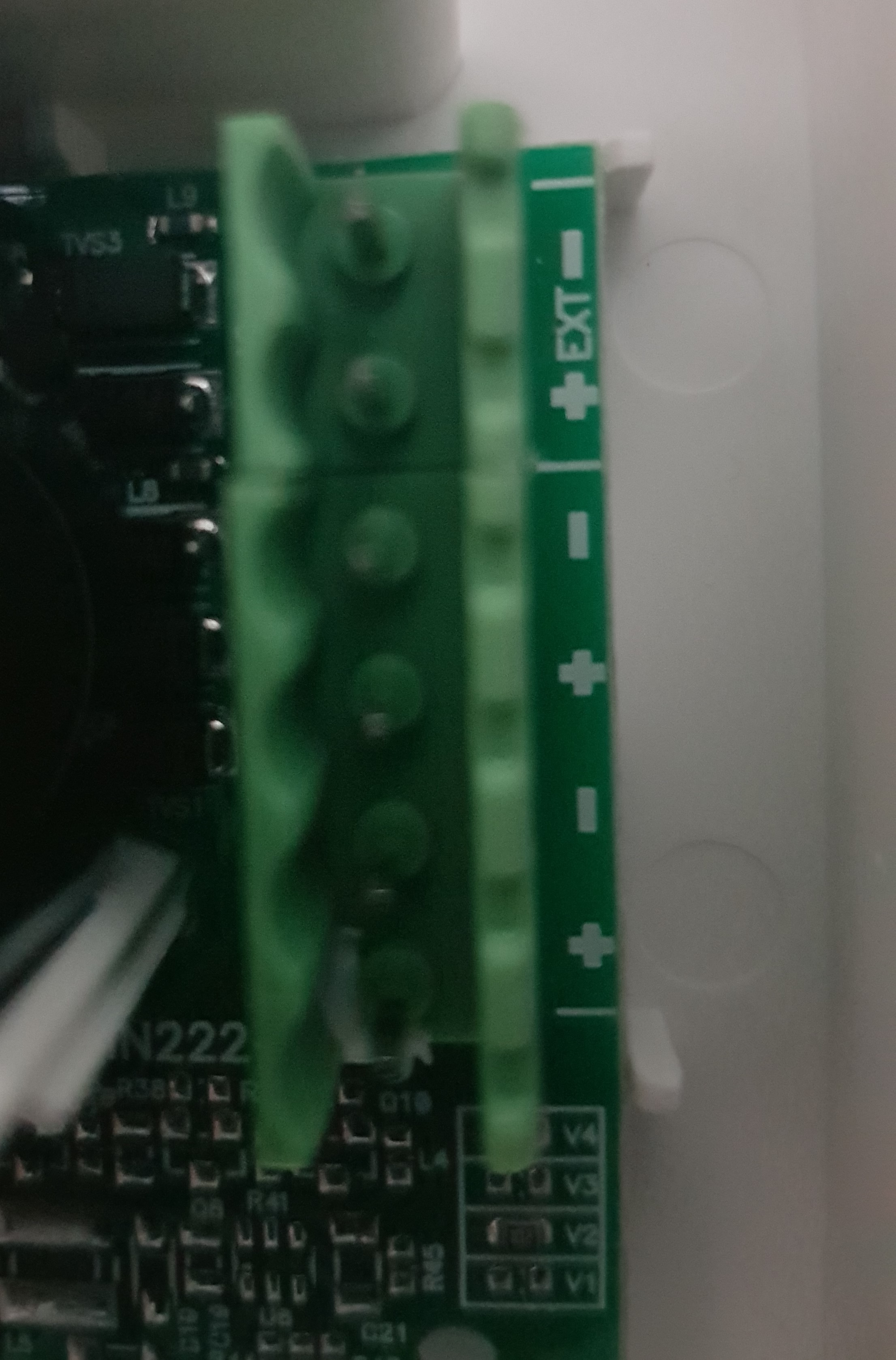 Inim osoitteellinen sireeni IP65, punainen