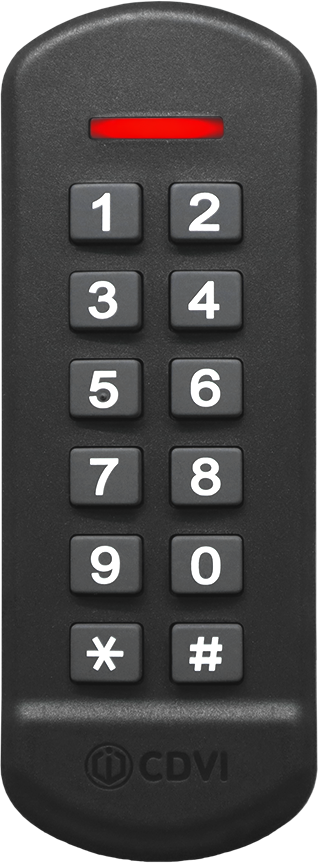 CDVI koodilukko lukijalla