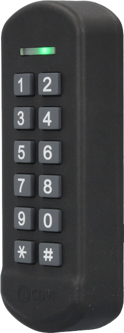 CDVI koodilukko lukijalla