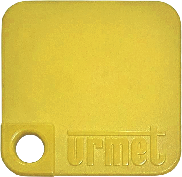 FDI DESFire etälukutunniste/tagi, keltainen