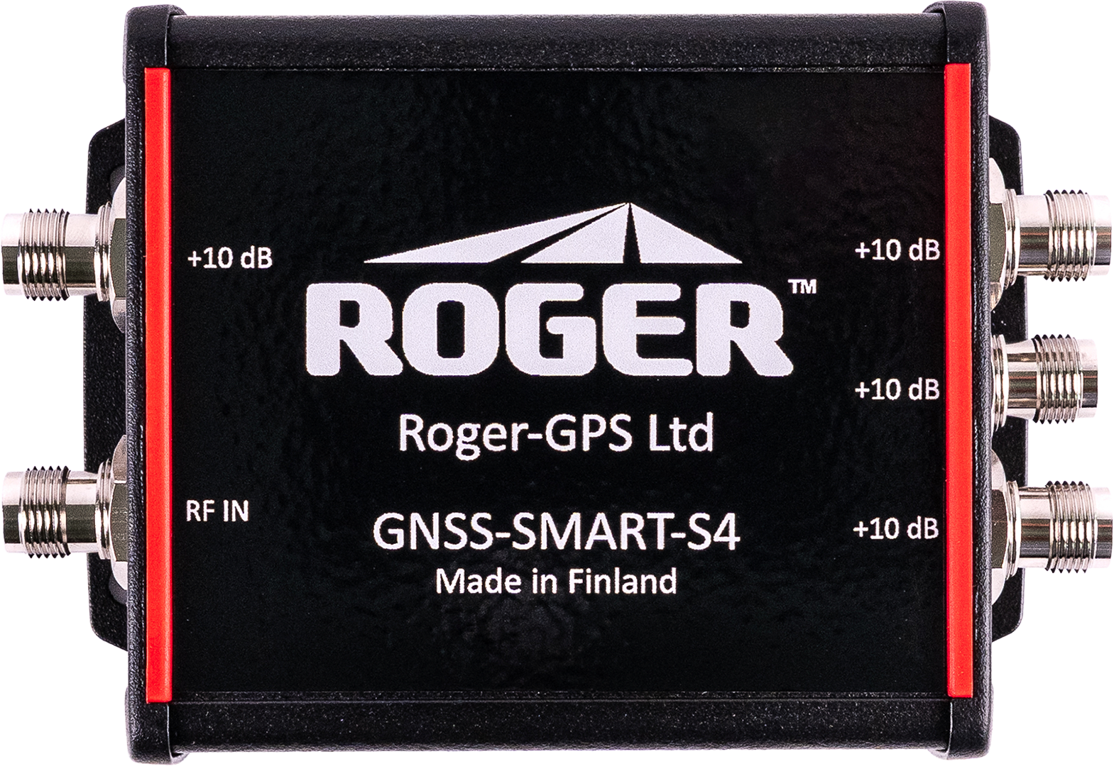 Roger GNSS signaalinjakaja 10 dB, maks. 4 toistimelle