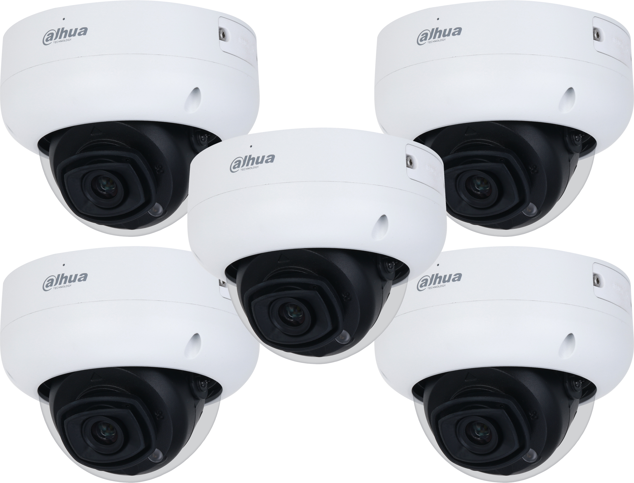 Dahua IP WizMind S 5Mpx 3.6mm kupukamerapaketti, 5kpl