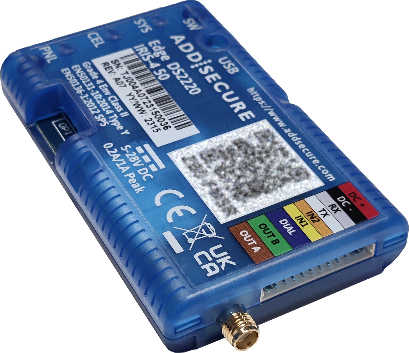 IRIS-4 Single 4G eSIM tiedonsiirtolaite ja -palvelu