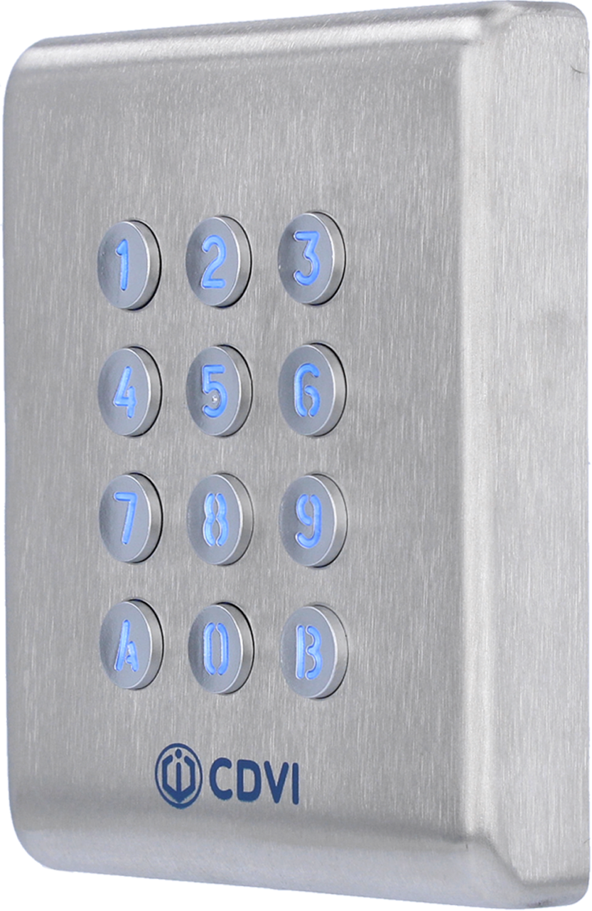 CDVI koodilukko, 3 NO/NC, Bluetooth