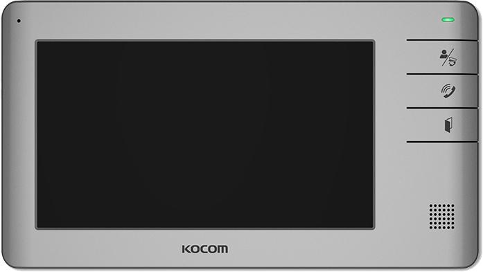Kocom videosisäkoje 7" LCD, 4-johdin