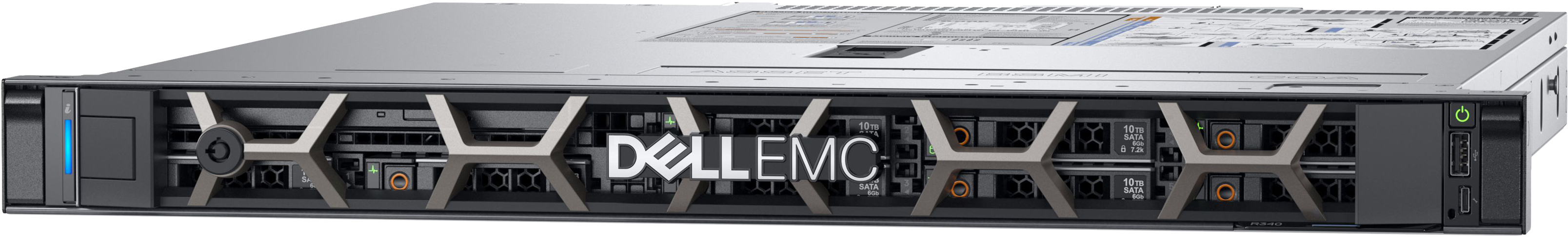 Dell PowerEdge Xeon 2Tt 1U hallintopalvelin