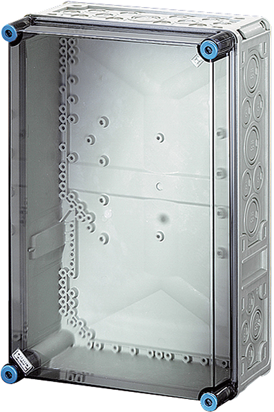 Hensel Enymod asennuskotelo, läpinäk. kansi, 275x425x150mm