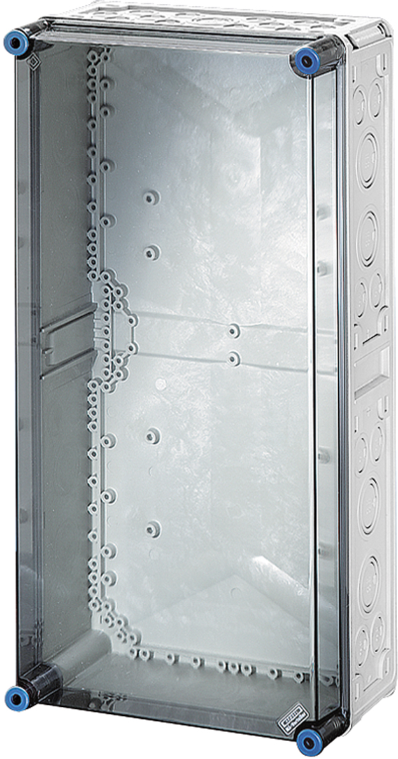 Hensel Enymod asennuskotelo, läpinäk. kansi, 275x575x150mm