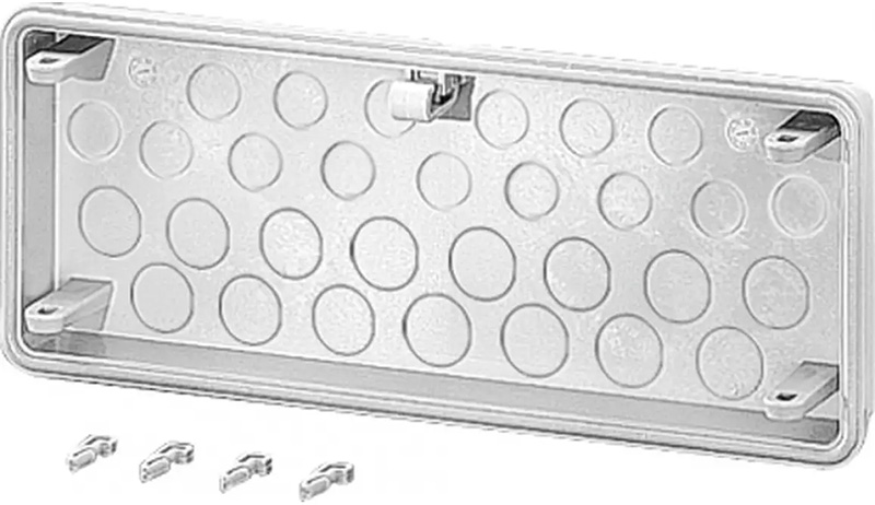 Hensel läpivientilaippa, 15xM16, 15xM20