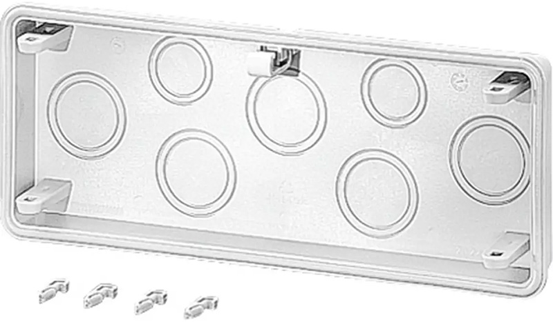Hensel läpivientilaippa, 2xM25/M32, 5xM32/M40