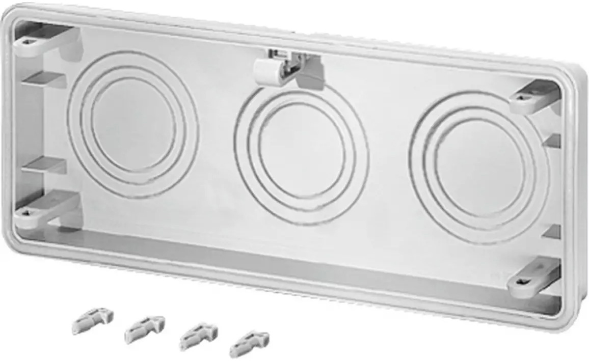 Hensel läpivientilaippa, 3xM40/M50/M63