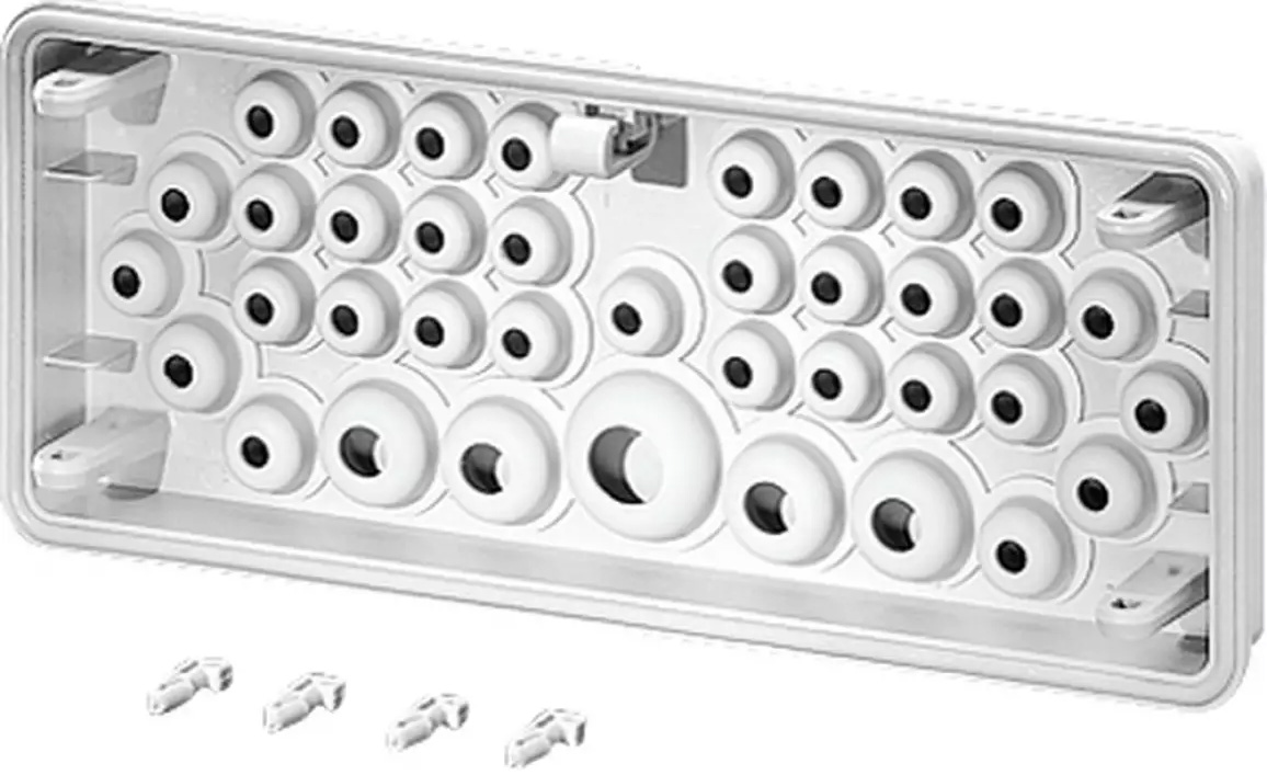 Hensel läpivientilaippa elastisilla tiivistyskalvoilla