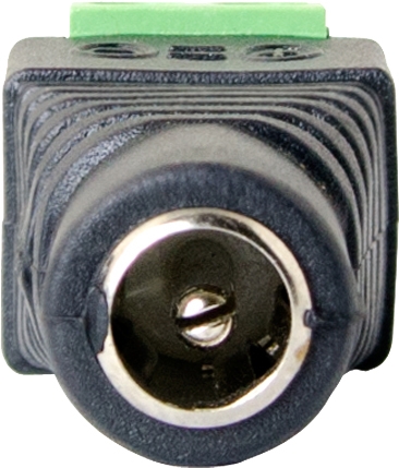 Pulsar DC-liitin ruuviliittimillä, naaras