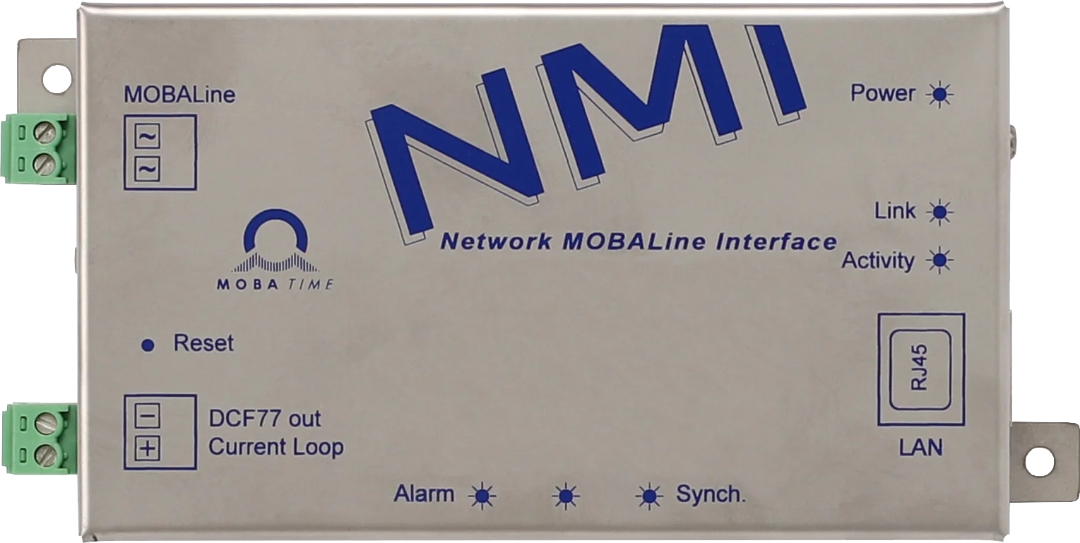 Mobatime Network MOBALine Interface